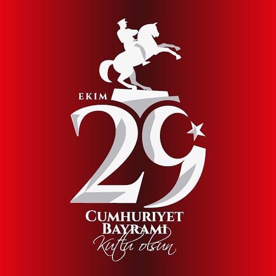 Türk ulusunun Cumhuriyet Bayramı’nı kutluyoruz.