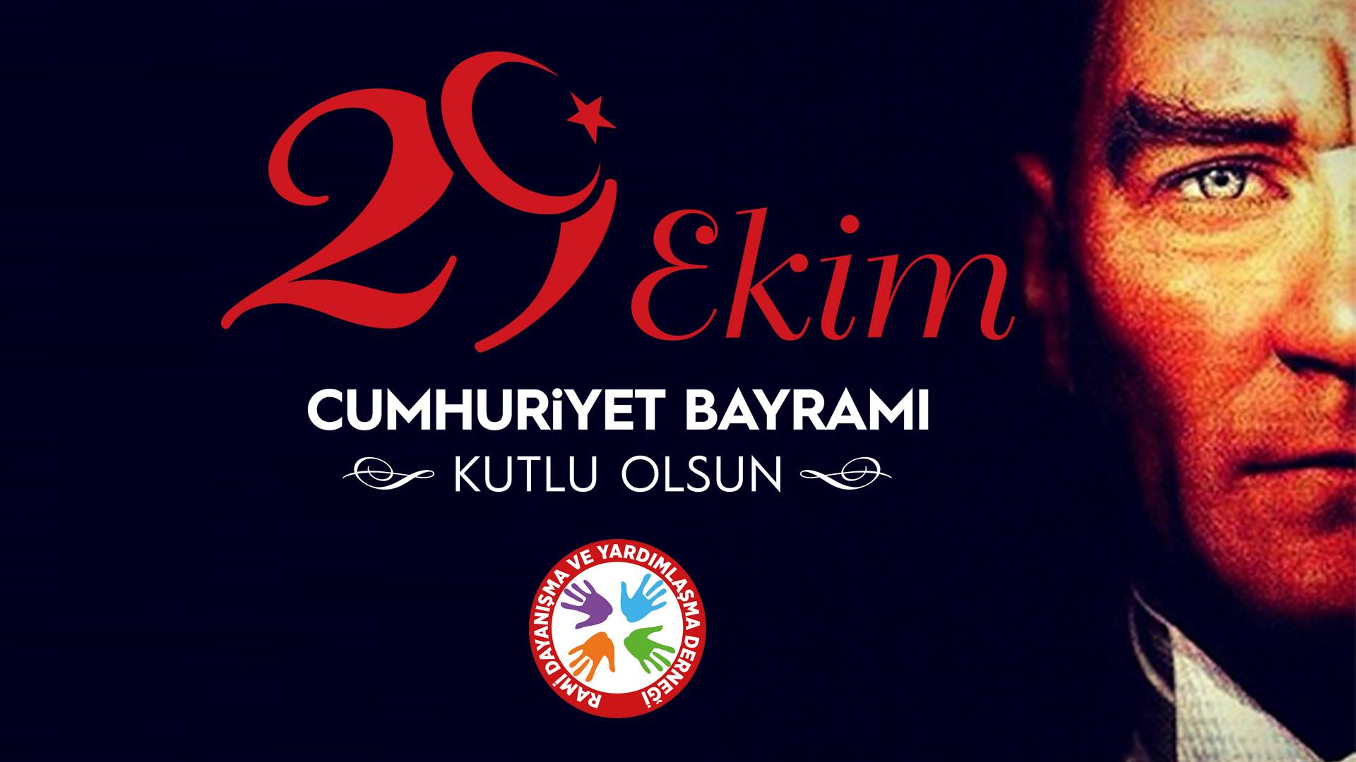 Tüm halkımızı 29 Ekim Cumhuriyet Bayramını Kutlaması