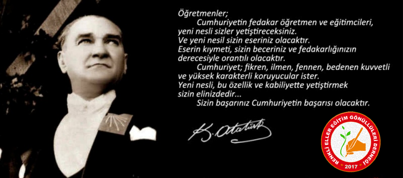 Öğretmenler Gününü en içten dileklerimizle kutlarız